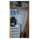 Contents of closet, includes,