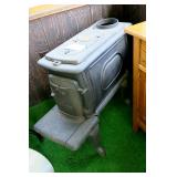 12" C/I Caboose wood stove