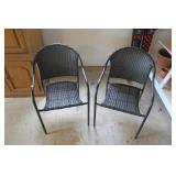 Lot, 2 patio chairs