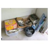Lot, canning jars and misc.