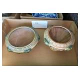 Lot, Roseville pottery, 2 pieces