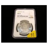 1878 8-T.F. Morgan dollar, NGC slab certified