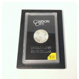 1880-CC Morgan dollar, GSA slab certified gem BU