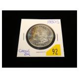 1880-S Morgan dollar, choice BU