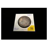 1889 Morgan dollar, AU+