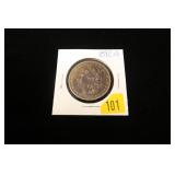 1892-O Morgan dollar