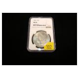 1896 Morgan dollar, NGC slab certified MS-62