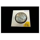 1923-S Peace dollar, BU
