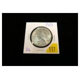 1925 Peace dollar