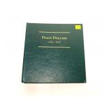 11- Collection of Peace dollars: 1922, 1922-D,