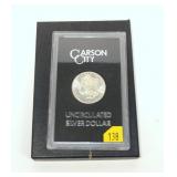 1882-CC Morgan dollar, GSA slab certified gem BU