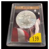 2018 American Silver Eagle, uncirculated