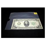 $20 Federal Reserve note, series of 1934D