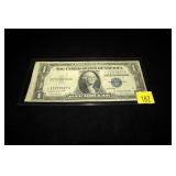 $1 Star note silver certificate, series of 1935