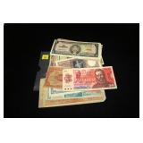 Lot, world bank notes, 25 pcs.