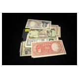 Lot, world bank notes, 25 pcs.