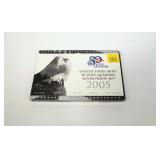 2005 Proof silver quarter set