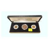 United States penny type set, Flying Eagle, Indian