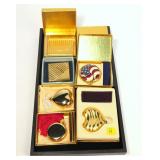 7- Estee Lauder compacts: Golden Dynasty,
