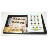 Lot, foreign coins sets
