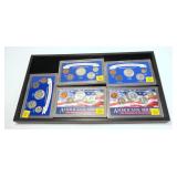 5- American Series sets, 90% silver