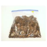 Lot, wheat cents, approx. 1350 pcs.
