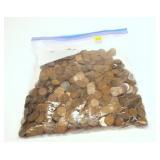 Lot, wheat cents, approx. 1250 pcs.