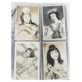 Lot, real photo postcards - Individuals, camping,