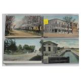 Lot, Newark, N.Y. postcards - some Lyons and Wayne