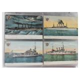 Lot, ships - mostly military - 158 total