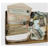 Lot, postcards, covers, postal cards