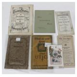 Lot, Rome & Utica N.Y. and area paper, booklets,