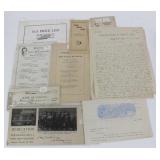 Lot, misc. paper - Utica, Adams, and other