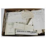 Lot, legal papers and booklets, misc. from
