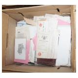 Lot Billheads, paper, pamphlets Orleans County