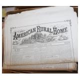 Large lot of "The American Rural Home"