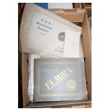 Lot, pamphlets, booklets, of mostly Elmira, N.Y.