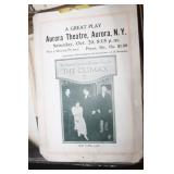 Lot, advertising; Aurora Theatre poster; National