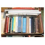 Lot, Books; atlas, art, glass, etc.