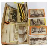 Lot, stereo views from New York State, 54 pcs.