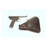 Nambu Pistol Type 14 8mm semi-auto, 4.7" barrel