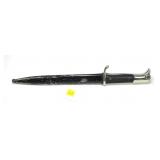 Seitewgewcher 598 knife/bayonet with scabbard