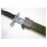 U.S. M1942 knife/bayonet- chrome for dress,