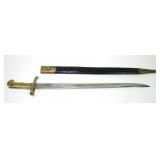 U.S. Rifle saber/bayonet with scabbard