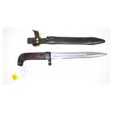 Soviet AK Knife bayonet with AK scabbard