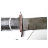 2- Knives; US M4 knife bayonet by Utica and