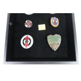 Lot, 6 German pins: 1930