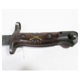 U.S. Winchester M1917 sword/bayonet, no scabbard