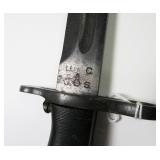 U.S. M1 knife/bayonet by UC (Utica Cutlery), no