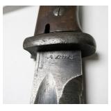 German 84/98 knife/bayonet, no scabbard